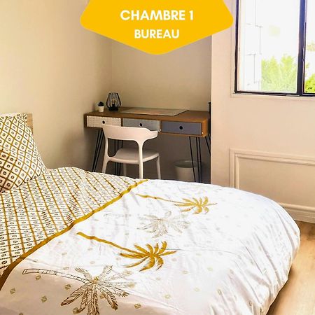Ideal Groupe - Grands Espaces - 4 Chambres - Parking Gratuit - Proche Centre, Gare & Transports - Wifi - Offre Special De Reduction Jusqu'A -50 Le Mans Eksteriør bilde
