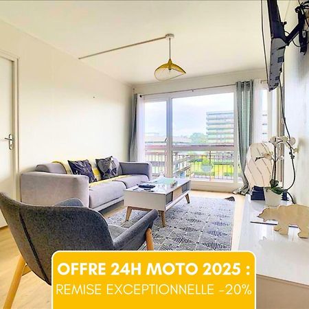 Ideal Groupe - Grands Espaces - 4 Chambres - Parking Gratuit - Proche Centre, Gare & Transports - Wifi - Offre Special De Reduction Jusqu'A -50 Le Mans Eksteriør bilde